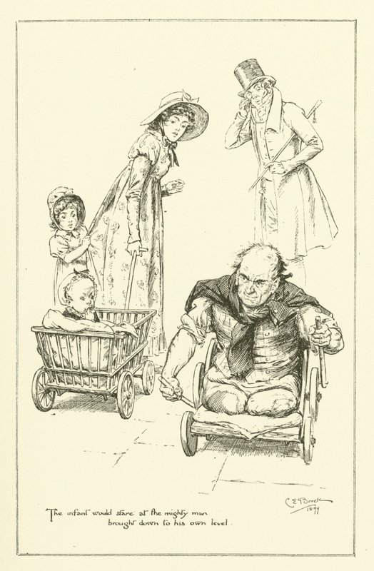 Illustration für Die Essays von Elia von Charles Lamb (Gravur) von Charles Edmund Brock