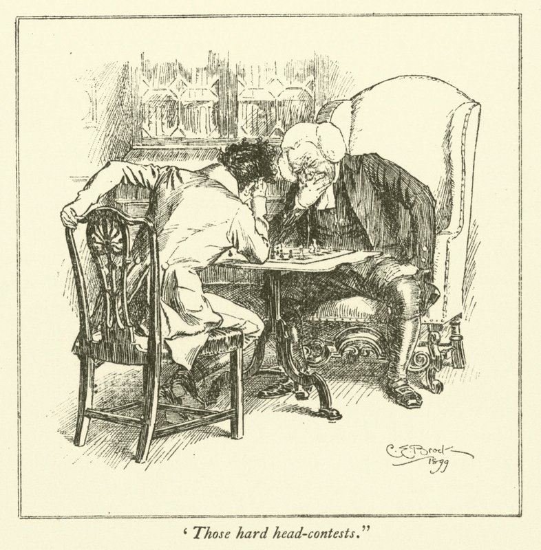 Illustration für Die Essays von Elia von Charles Lamb von Charles Edmund Brock