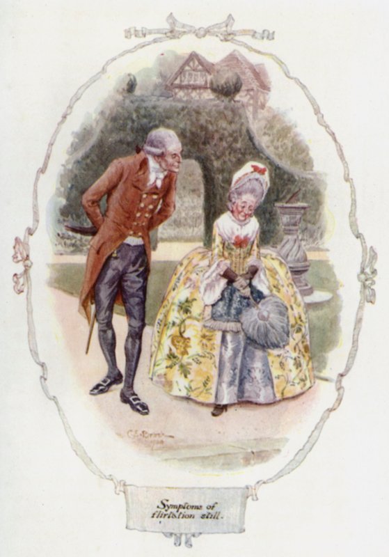 Symptome einer Flirterei von Charles Edmund Brock