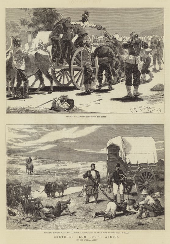 Skizzen aus Südafrika von Charles Edwin Fripp