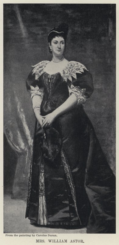 Mrs. William Astor von Charles Emile Auguste Carolus Duran