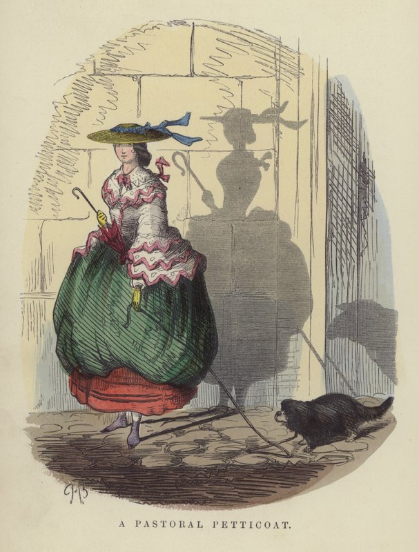 Ein pastoraler Petticoat von Charles Henry Bennett