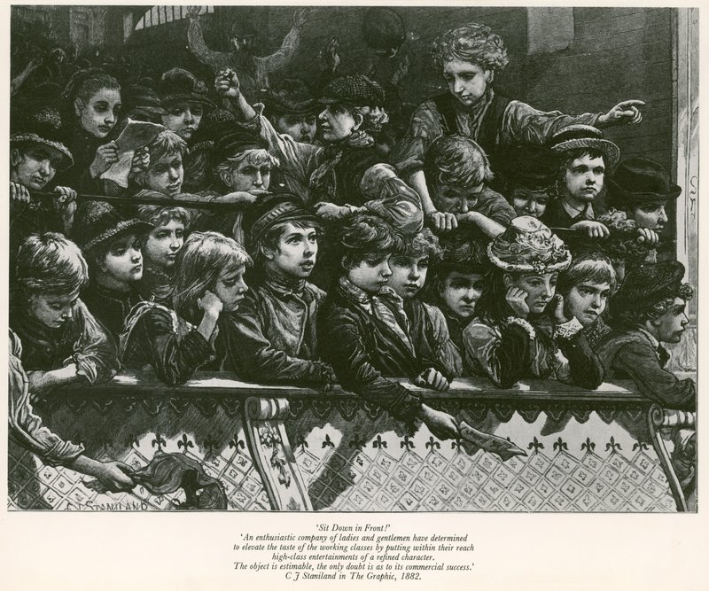 Setz dich nach vorne! Arbeiterkinder werden ins Theater eingeführt von Charles J. Staniland