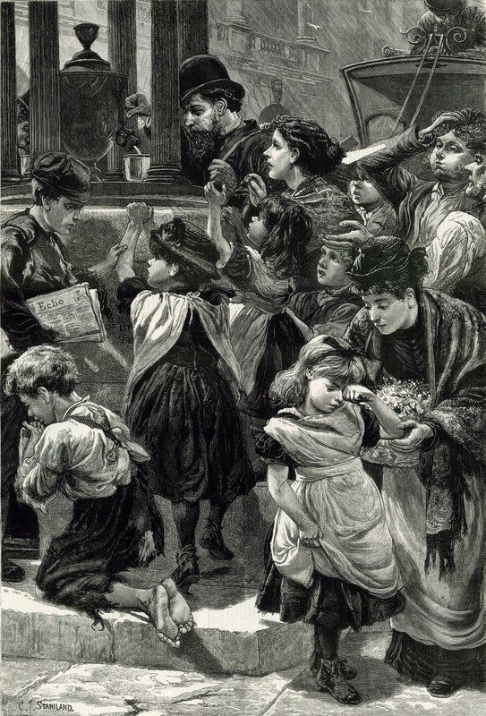 Die Wasserversorgung Londons - Eine Skizze an einem schwülen Tag von Charles J. Staniland