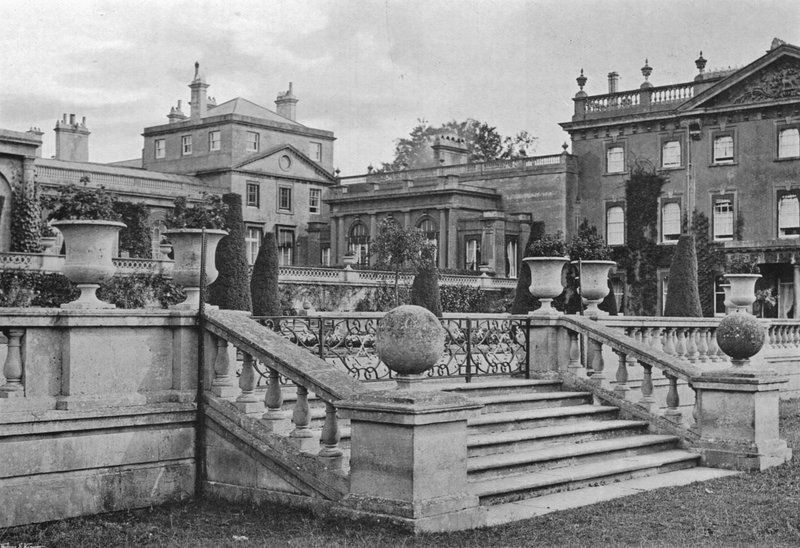 Parkseite der italienischen Gärten von Charles Latham