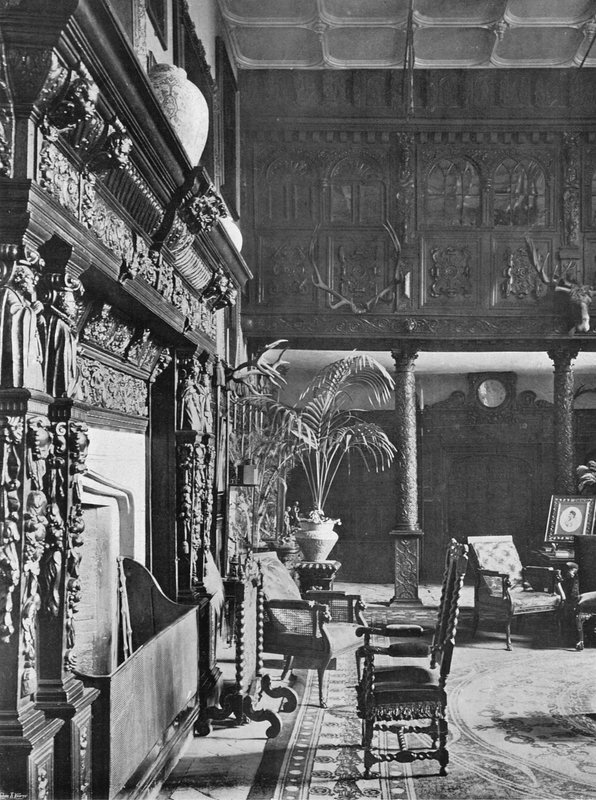 Die Halle und Galerie von Charles Latham