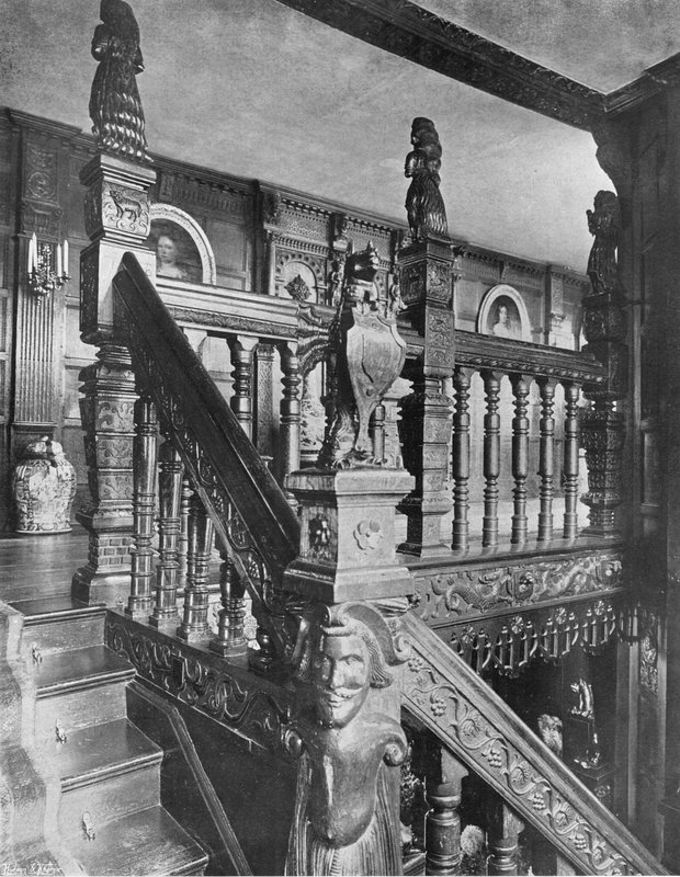 Die obere Treppe von Charles Latham