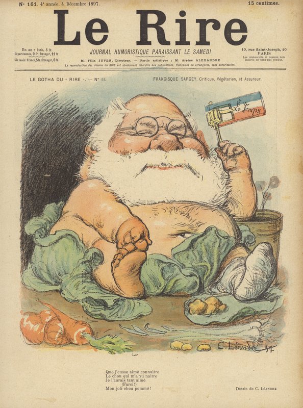 Illustration für Le Rire von Charles Leandre