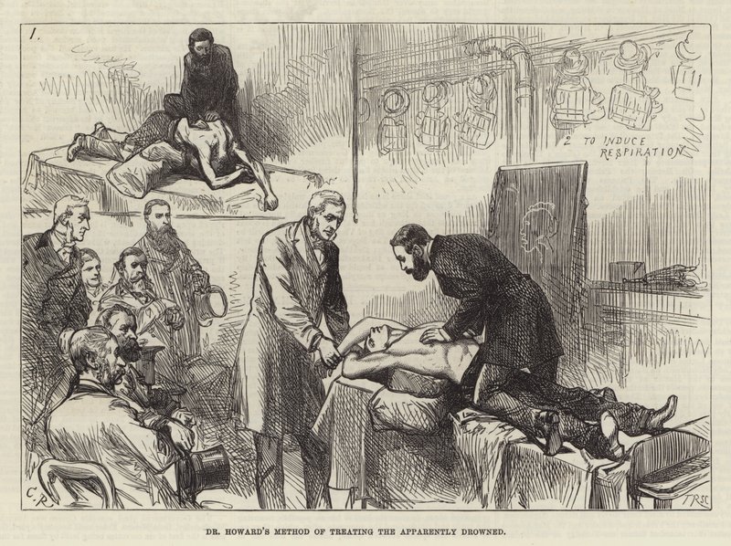 Dr. Howards Methode zur Behandlung von scheinbar Ertrunkenen von Sir John Charles Robinson