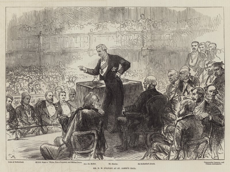 Mr. H. M. Stanley in der St. James