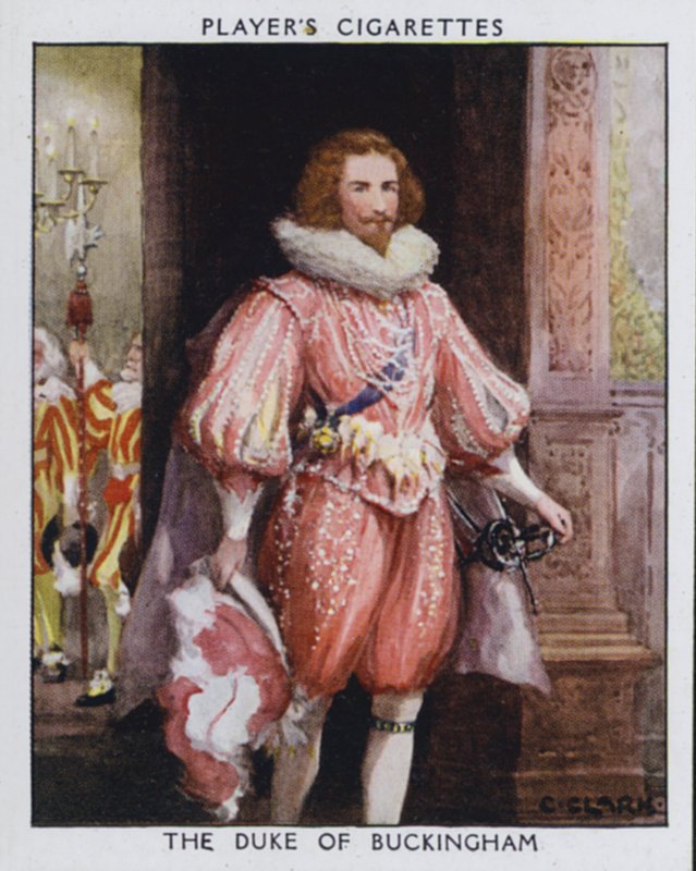 Der Herzog von Buckingham, Steenie, Favorit von König James I von Christopher (after) Clark