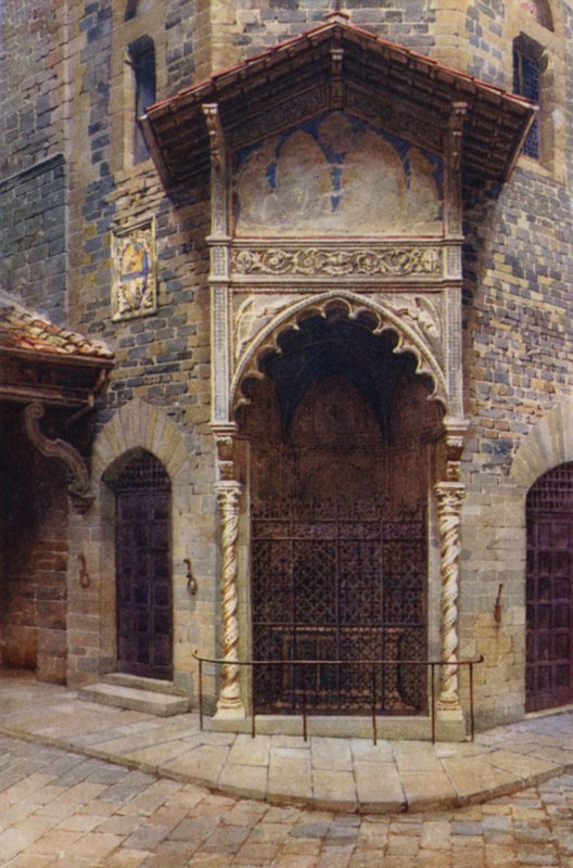 Der Wollmarkt, Florenz von Commendator Formilli