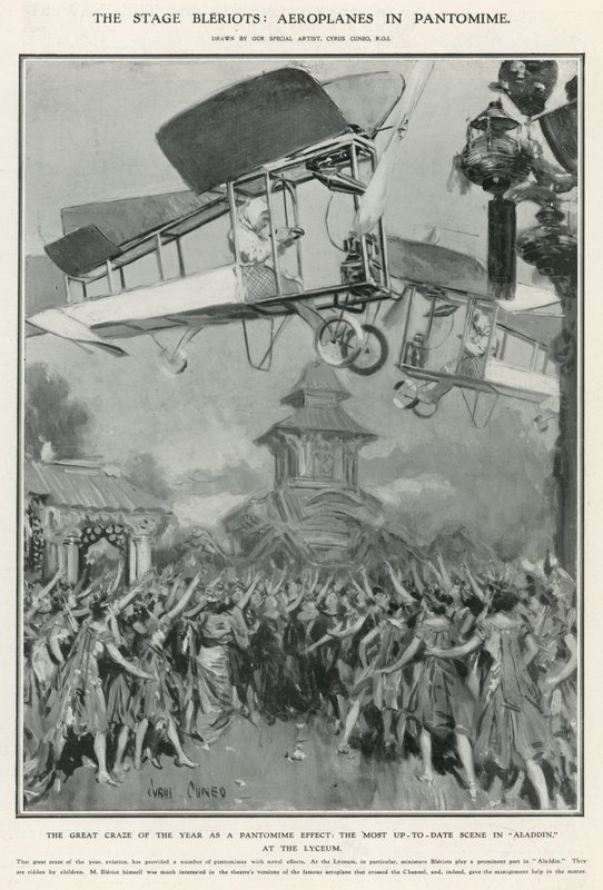 Die Bühne Bleriots von Cyrus Cuneo