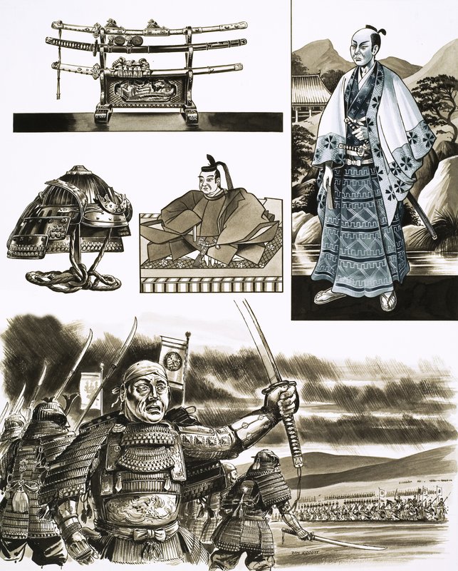 Der Handel des Samurai ist Raub und Gewalt von Dan Escott