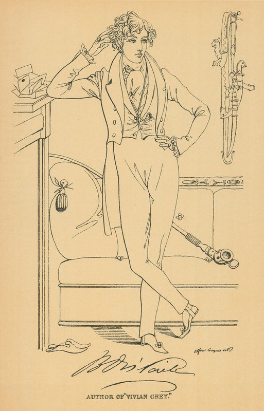 Benjamin Disraeli von Daniel Maclise