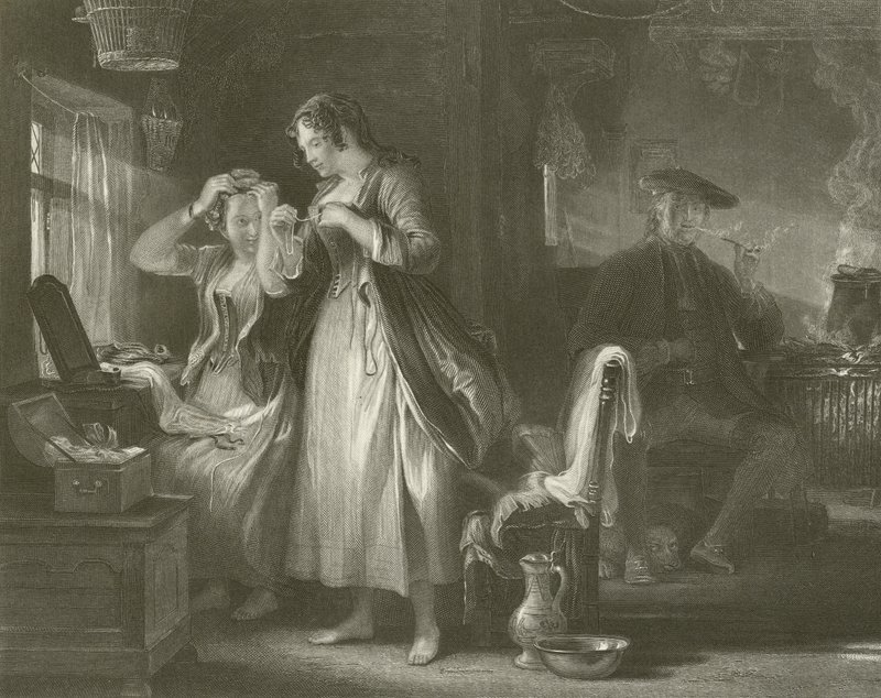 Das Cottage Tollet von David Wilkie