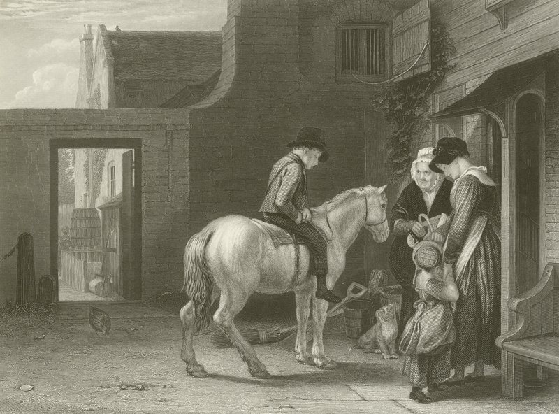 Der Laufbursche von David Wilkie