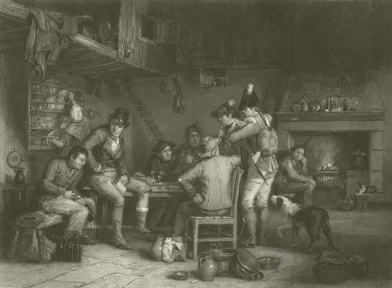Der Dorfrekrut von David Wilkie