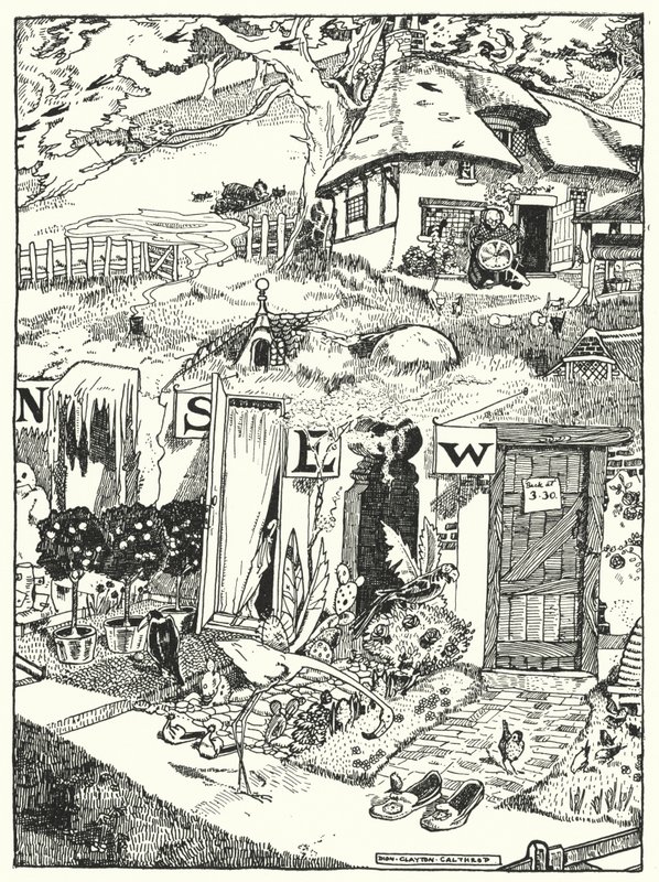 Die Häuser der vier Winde von Dion Clayton Calthrop