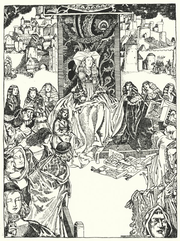 Die Prinzessin und die Freier von Dion Clayton Calthrop