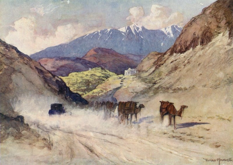 Ein Eindruck des Khyber-Passes von Donald (after) Maxwell
