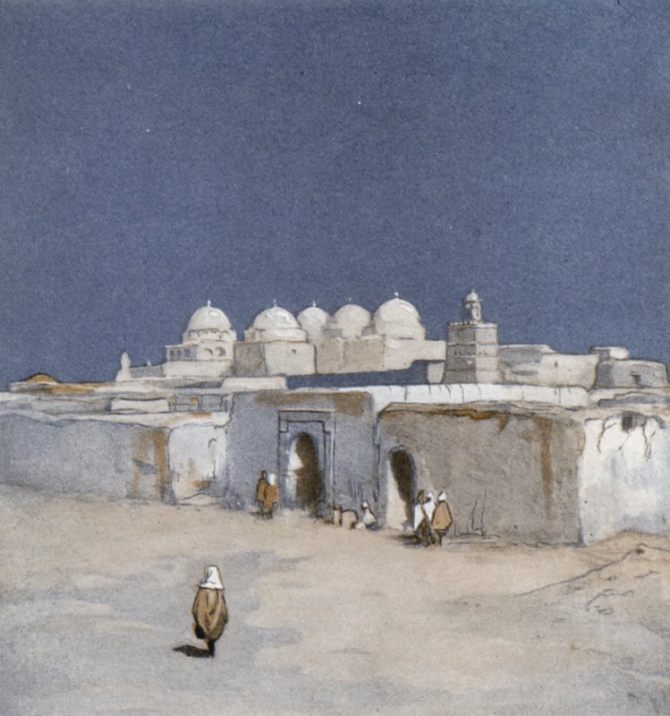 Die Moschee der Schwerter in Kairouan von Donald (after) Maxwell