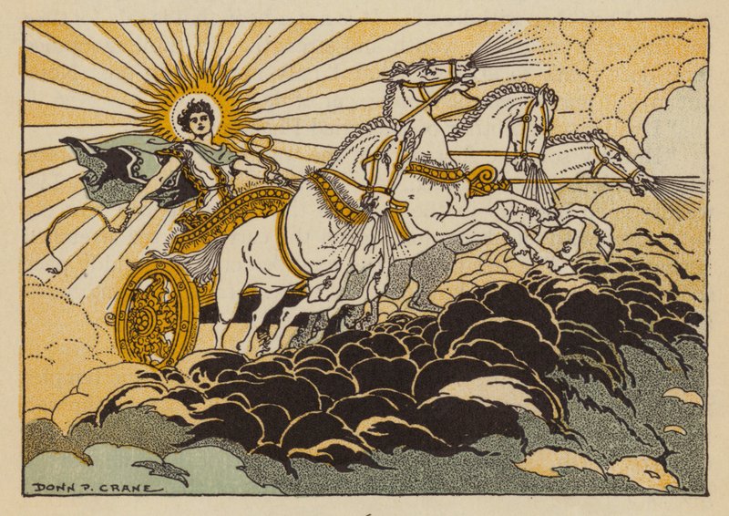 Phaethon, Gott der griechischen Mythologie von Donn P. Crane