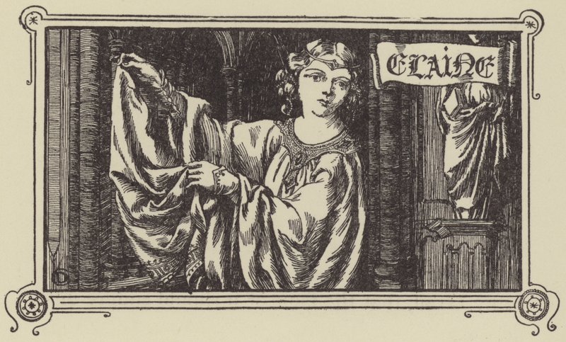 Elaine von Dora Curtis