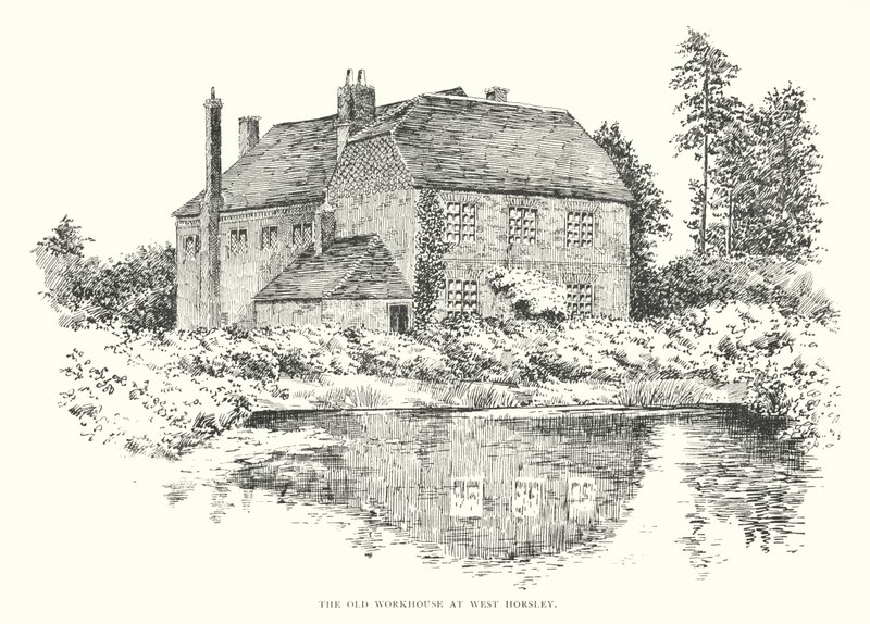 Das alte Armenhaus in West Horsley von Duncan Moul