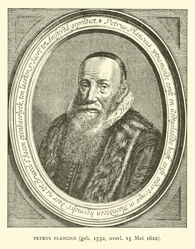 Petrus Plancius, niederländischer Astronom, Kartograf und Geistlicher von Dutch School