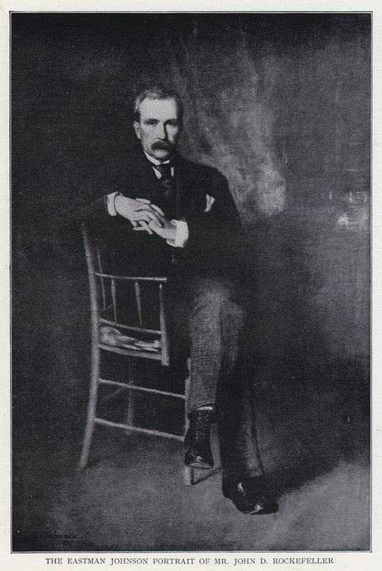Das Eastman Johnson Porträt von Mr. John D. Rockefeller von Eastman after Johnson