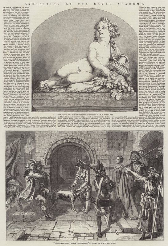 Ausstellung der Royal Academy von Edgar Melville Ward