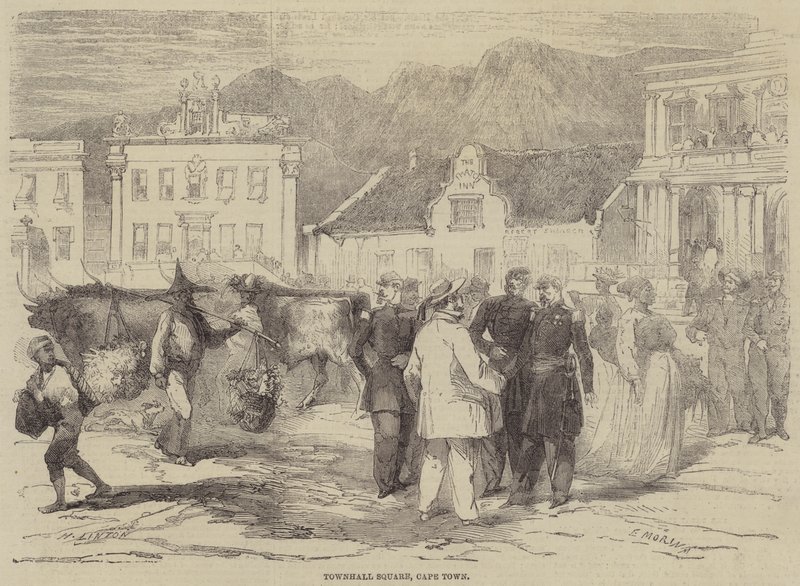 Rathausplatz, Kapstadt von Edmond Morin