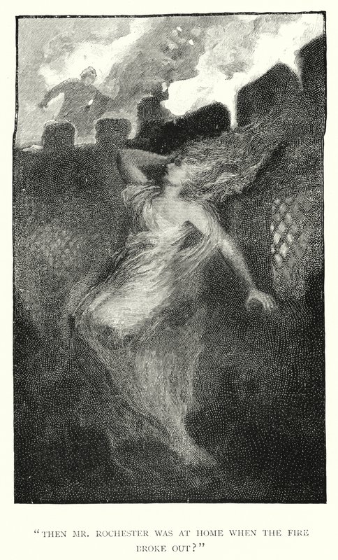 Illustration für Jane Eyre von Charlotte Bronte von Edmund Henry Garrett