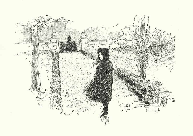 Illustration für Jane Eyre von Charlotte Bronte von Edmund Henry Garrett