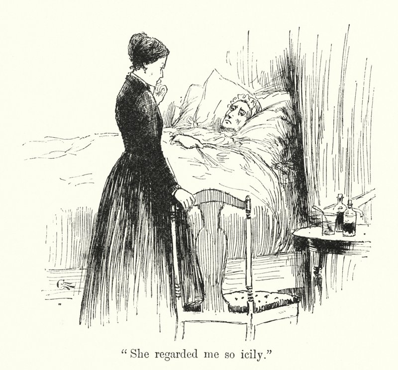 Illustration für Jane Eyre von Charlotte Bronte von Edmund Henry Garrett