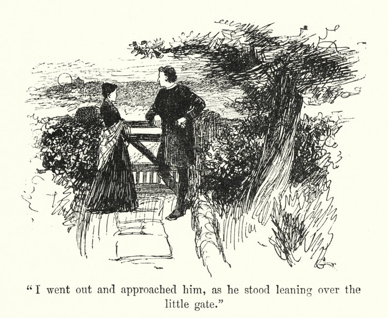 Illustration für Jane Eyre von Charlotte Bronte von Edmund Henry Garrett