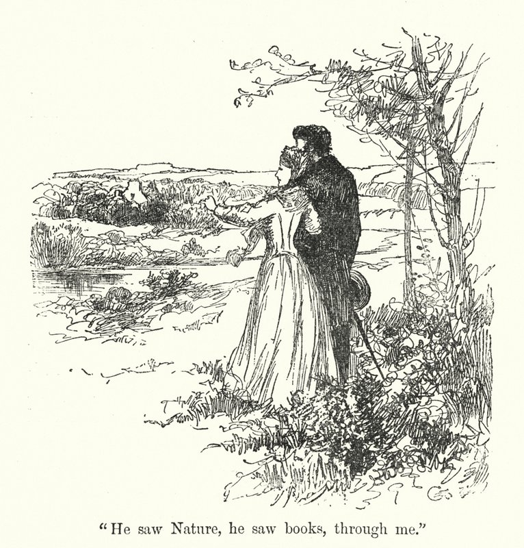 Illustration für Jane Eyre von Charlotte Bronte von Edmund Henry Garrett