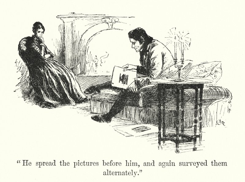 Illustration für Jane Eyre von Charlotte Bronte von Edmund Henry Garrett