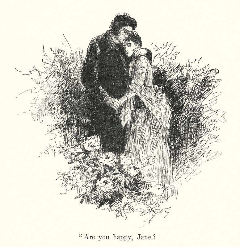 Illustration für Jane Eyre von Charlotte Bronte von Edmund Henry Garrett