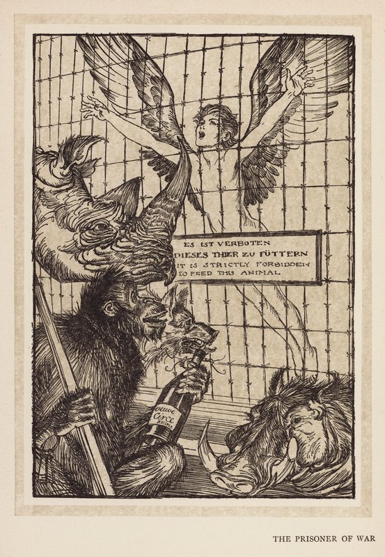 Der Kranz des Kaisers: Der Kriegsgefangene von Edmund Joseph (after) Sullivan
