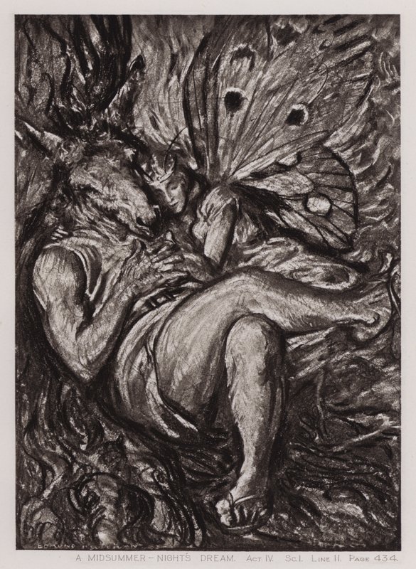 Ein Sommernachtstraum, Akt IV, Szene I von Edmund Joseph Sullivan