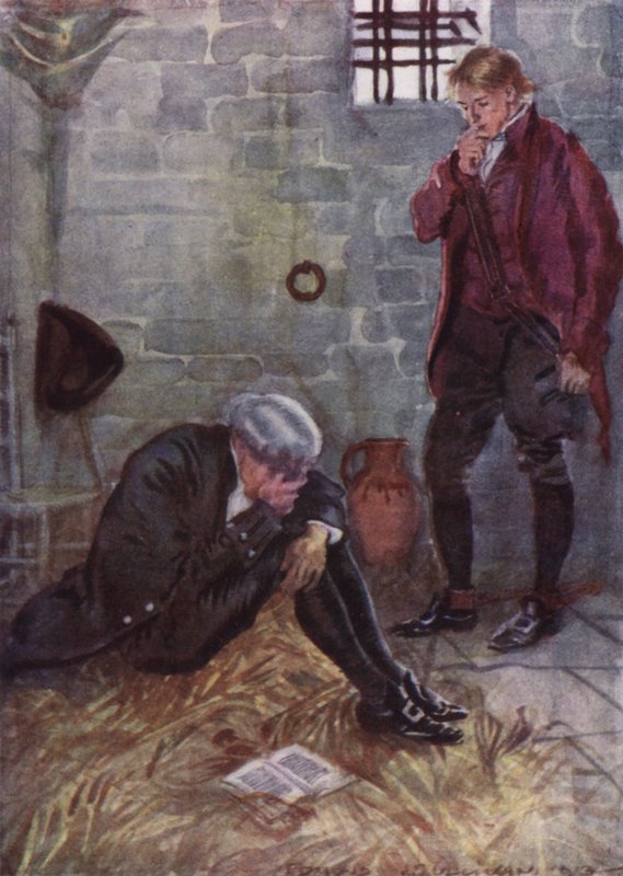 Illustration für Der Pfarrer von Wakefield von Oliver Goldsmith von Edmund Joseph Sullivan