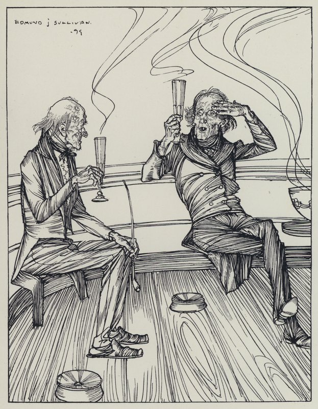 Illustration zu Tennysons 