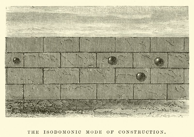 Die isodomische Bauweise von Edouard Riou