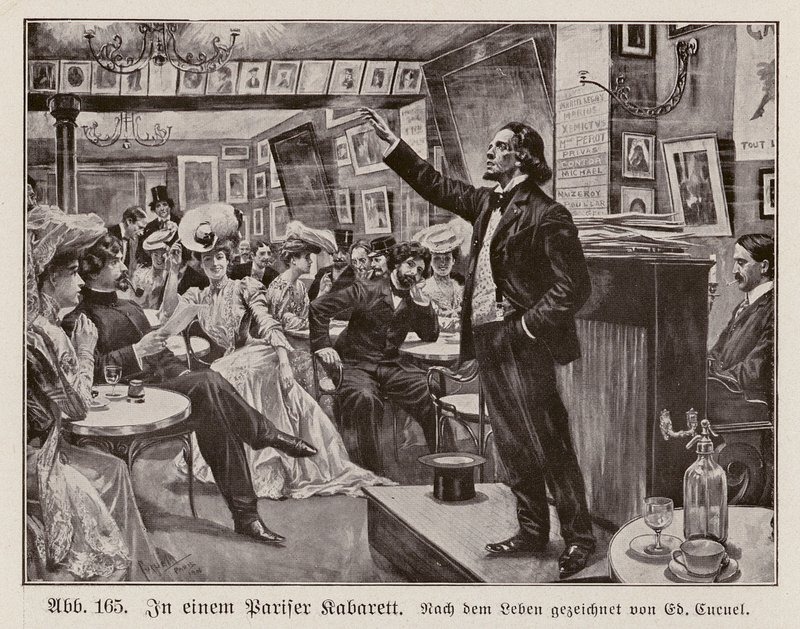 In einem Pariser Kabarett von Edouard Alfred (1875 1954) Cucuel