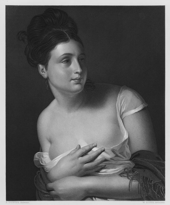 Die Überraschung, nach dem Bild in der Vernon Galerie von Edouard Louis Dubufe