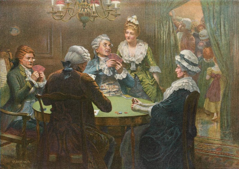 Eine Weihnachts-Whist-Party - mit saisonalen Rundspielen für die jüngeren Generationen von Edward Frederick Brewtnall