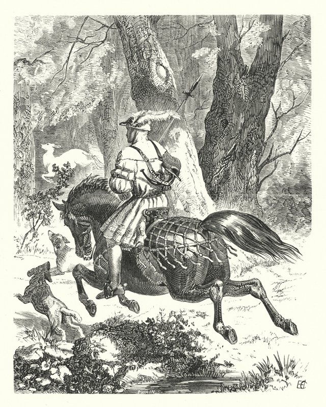 Ein altes Balladenlied neu geschrieben (Gravur) von Edward Henry (after) Corbould