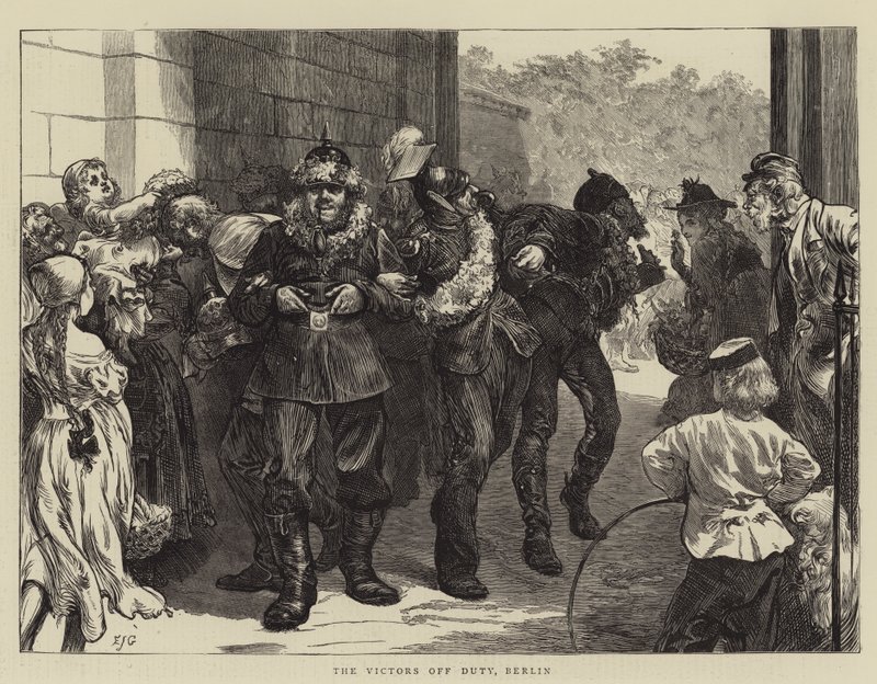 Die Sieger außer Dienst, Berlin von Edward John Gregory